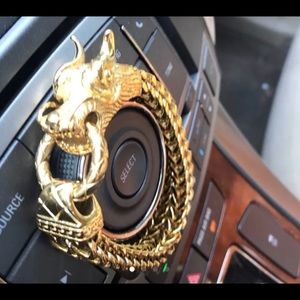 Dragon gold plat bracelet